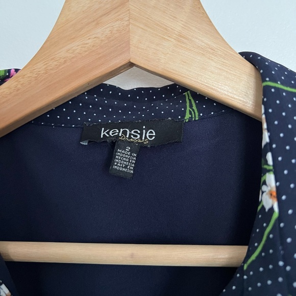 Blue Floral Dress - Picture 4 of 7